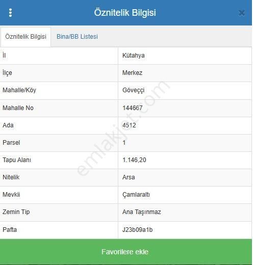 Göveççi Köyü Sınırları İçerisinde Satılık Arsa - Görsel 2