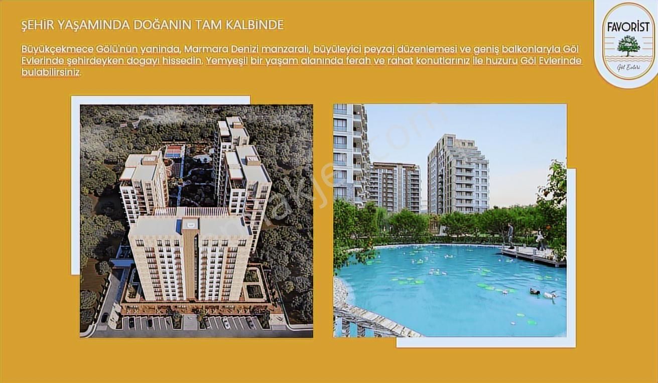 Büyükçekmece Favorist Golevleri Sitesi Satılık 1+1 Daire فروشی - Görsel 7