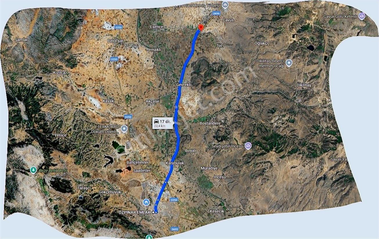 Özpınar,dan Tol Suyu Yolu Olan Tarla 2850 M2 Konya Yolu 250 M - Görsel 12