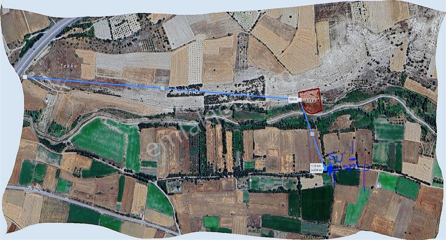 Özpınar,dan Tol Suyu Yolu Olan Tarla 2850 M2 Konya Yolu 250 M - Görsel 13