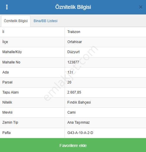 Trabzon'da Satılık Arazi - Görsel 8