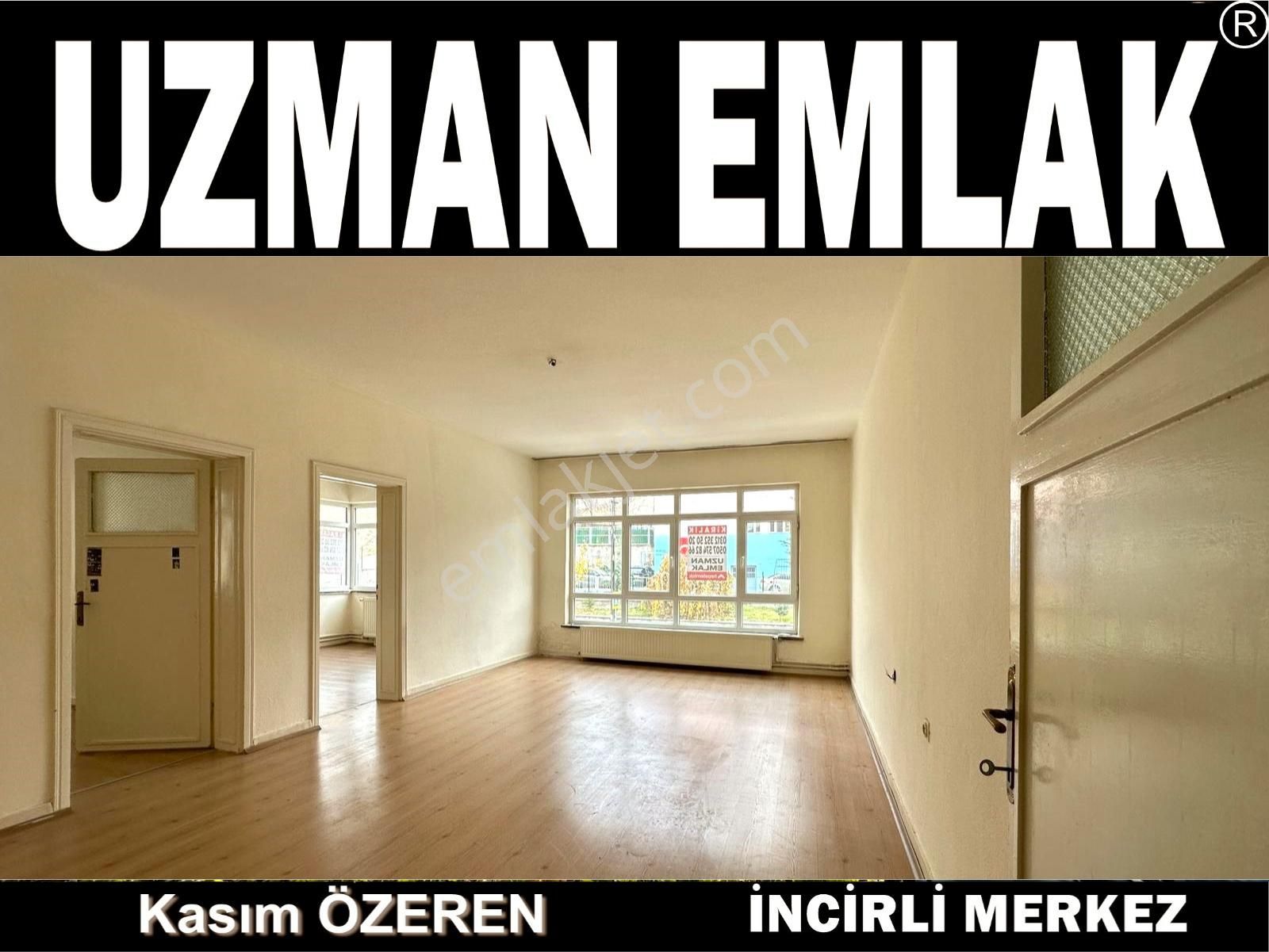 Uzman'dan İncirli Mh.de Katta Ön Cephe Yapılı 3+1 Daire