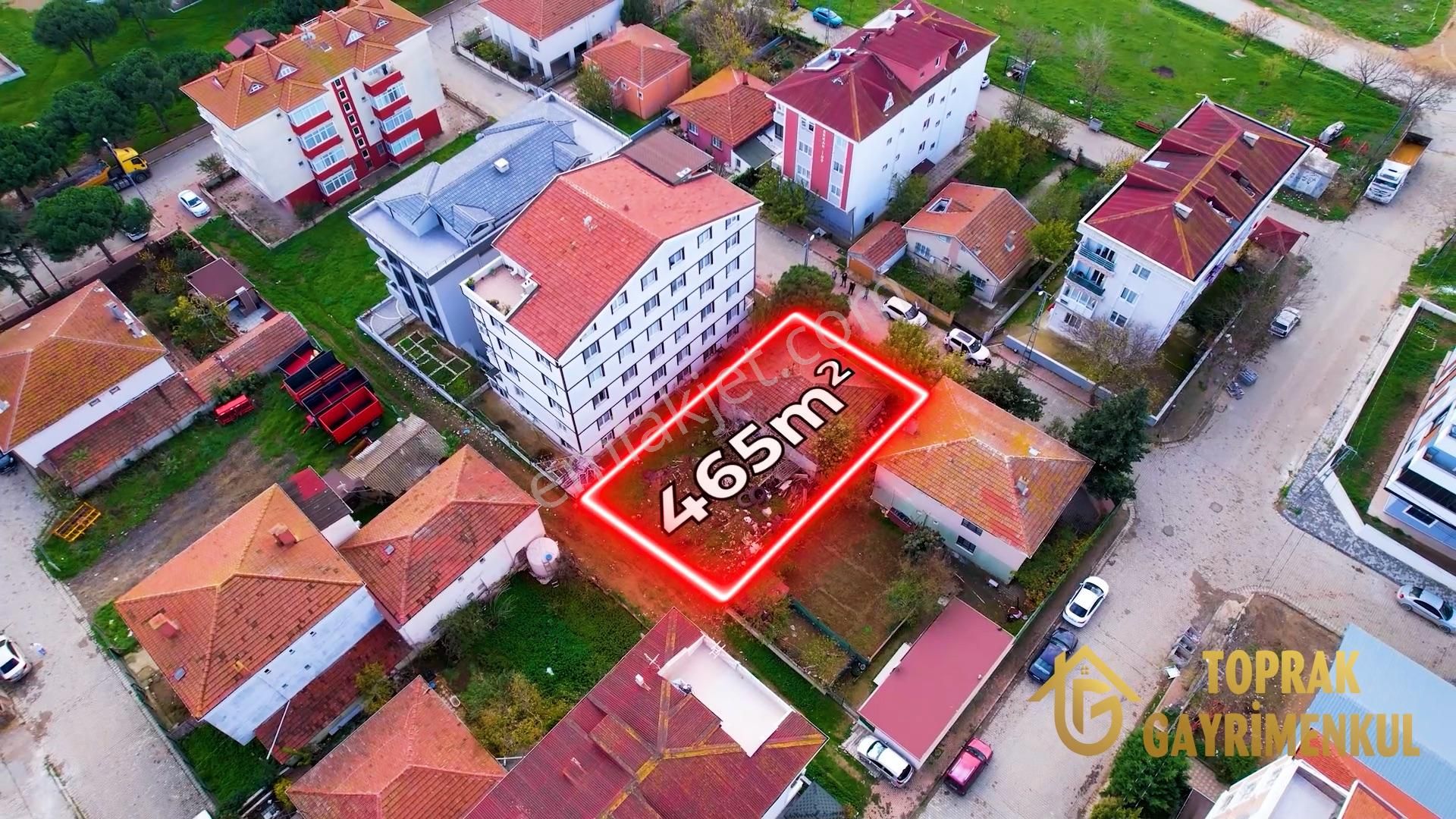 Silivri Çanta Balaban Mah. 465m2 Satılık Konut İmarlı 2+1'den 8 Daire Çıkan Arsa