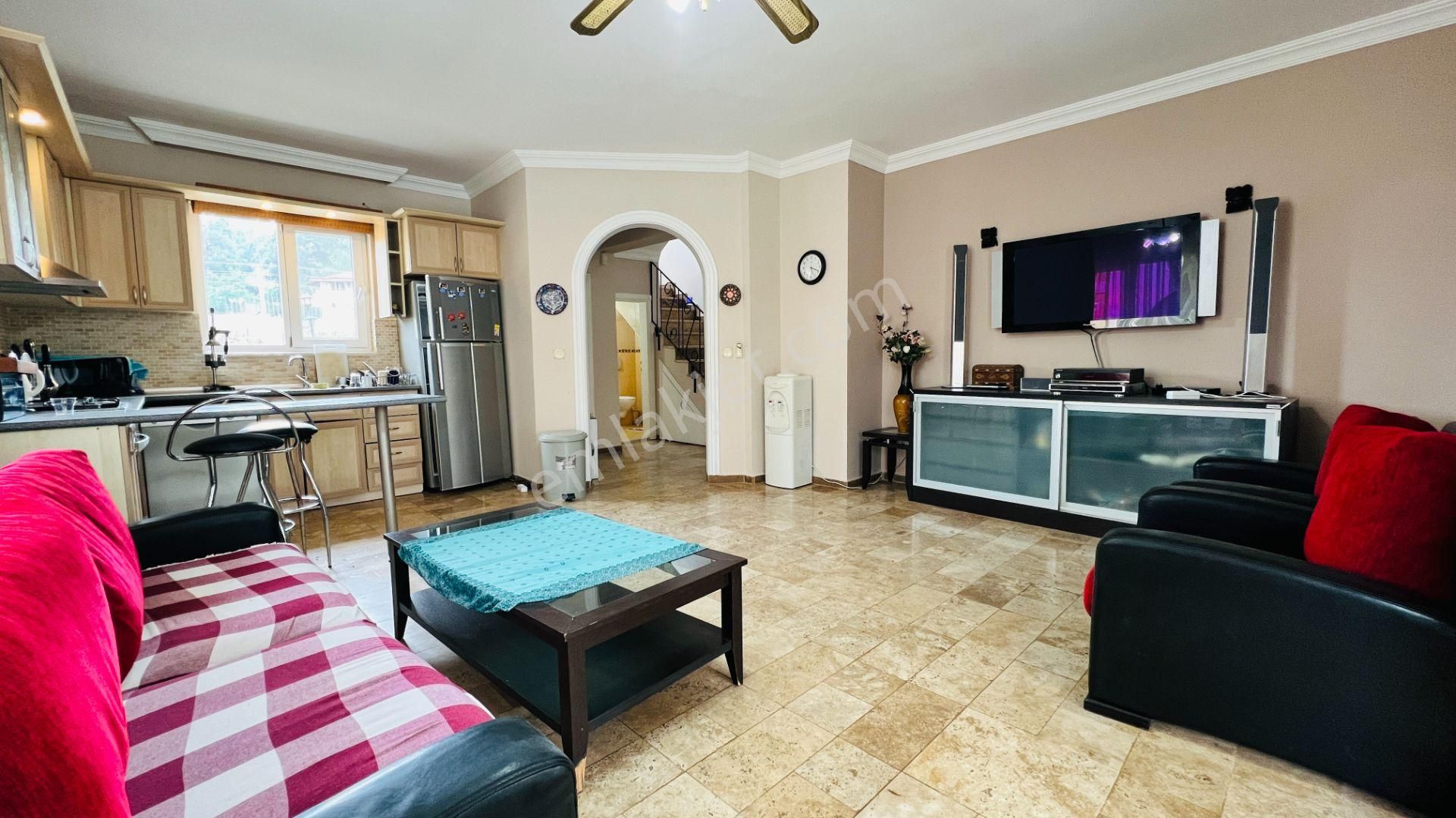 Antalya Kemer Çamyuva'da Dağ Manzaralı Eşyalı Satılık İkiz Villa - Görsel 10