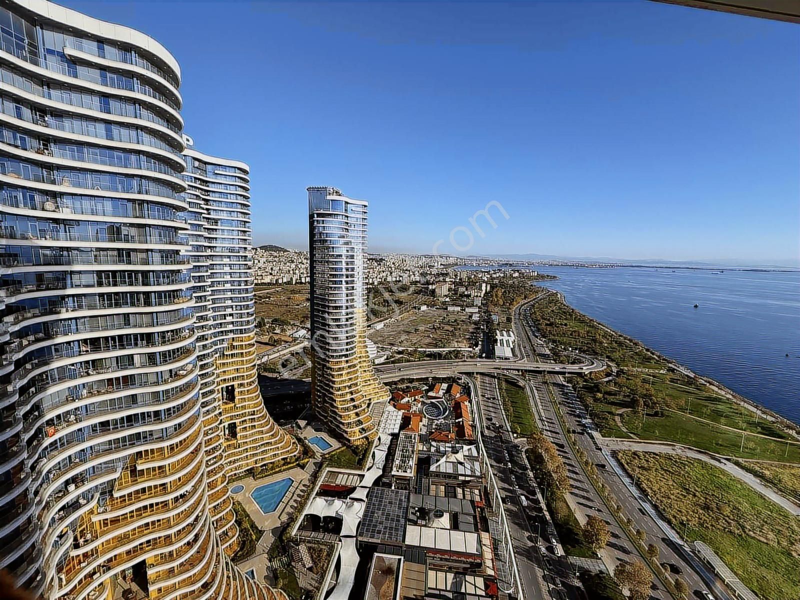 İstmarina Eşyalı Kiralık 1+1 Home Ofis Yüksek Kat Geniş Teras - Görsel 21