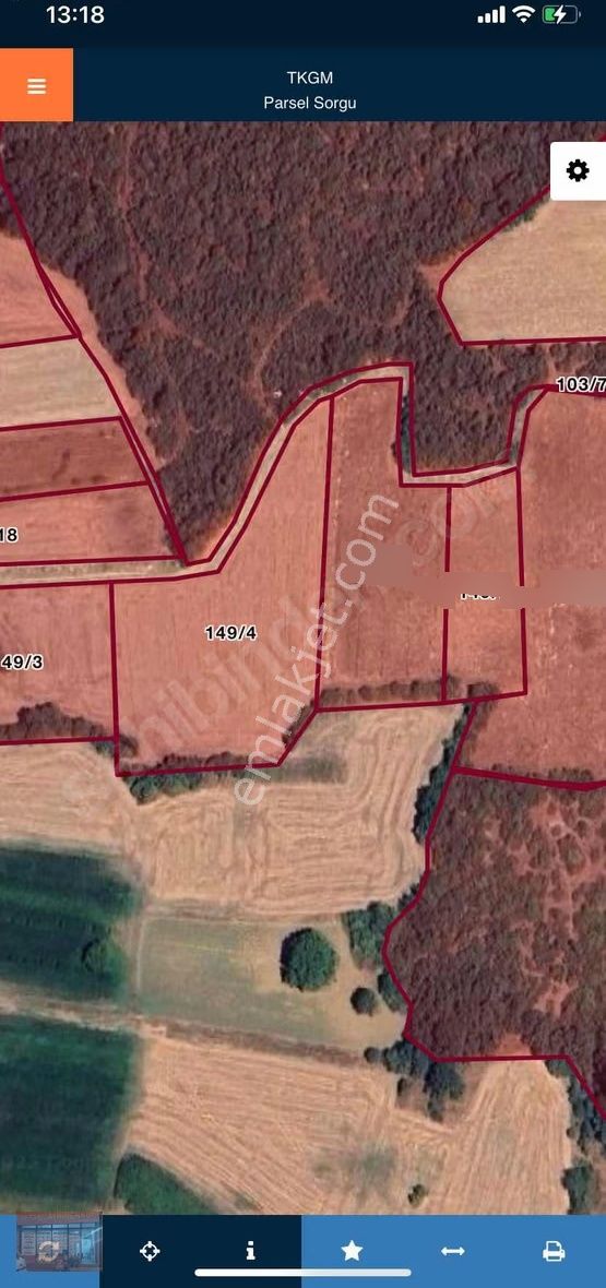 Bursa Yenişehir Karaamca 4763 M2 Satılık Tarla