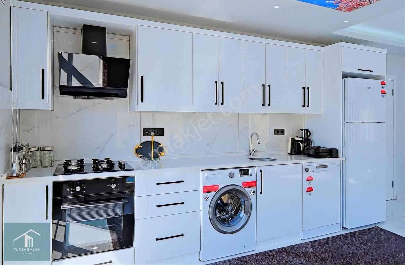 Türev Emlaktan Fethıye Çiftlikte Eşyalı Uzun Dönem Kiralık Villa - Görsel 9