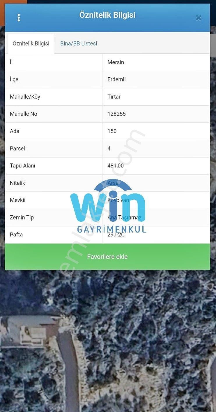 Win'den Tırtar'da Deniz Gören Turizm+konut İmarlı Satılık Arsa - Görsel 9