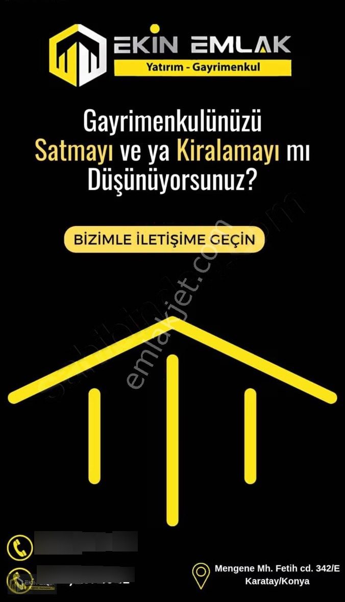 Meram Alakova Mahallesi 350 M2 İmarlı Hesaplı Satılık Arsa - Görsel 2