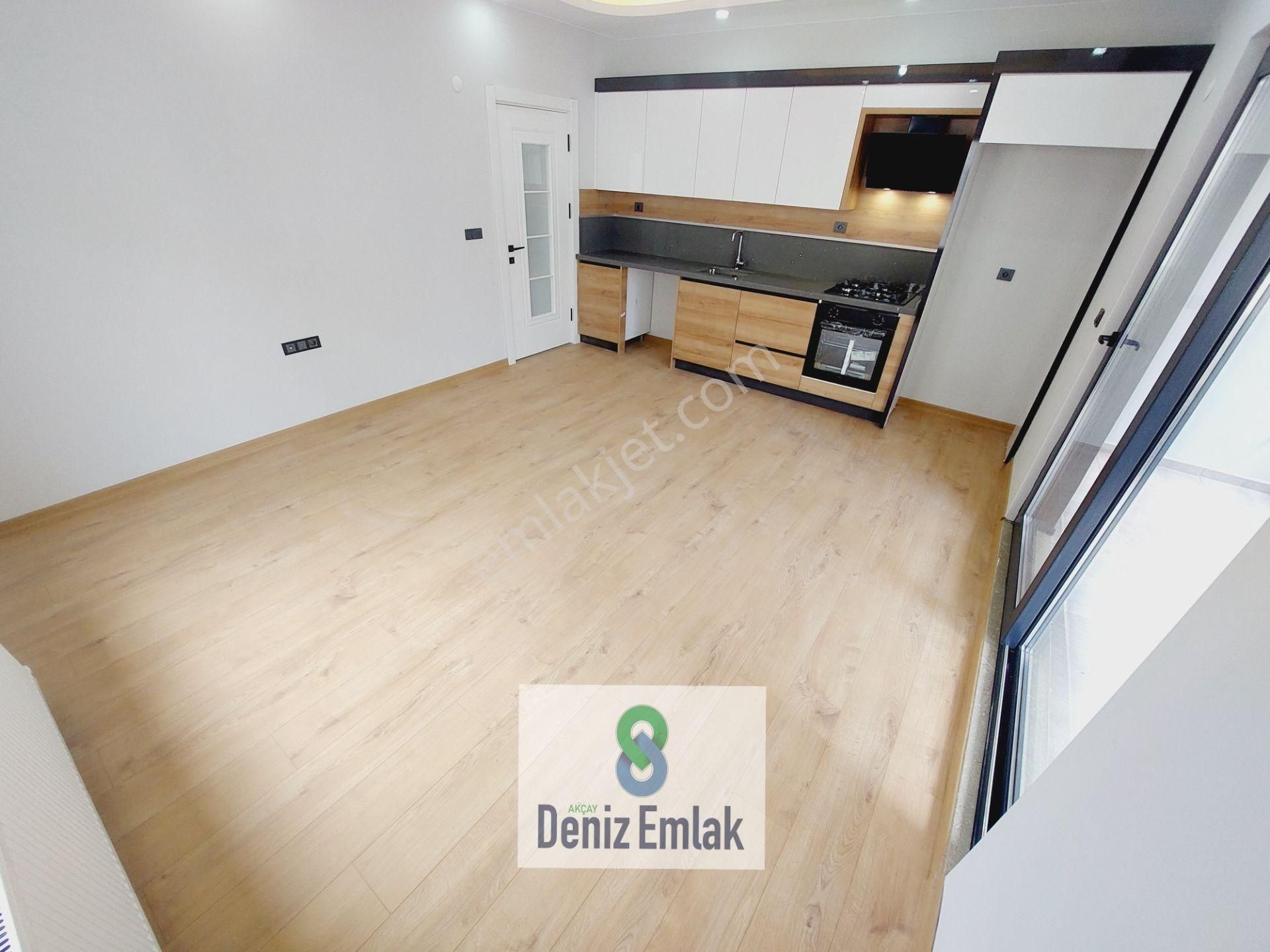 Denizden Akçayda Yeni Binada Geniş Lüks Satılık 1+1 Daire. - Görsel 20
