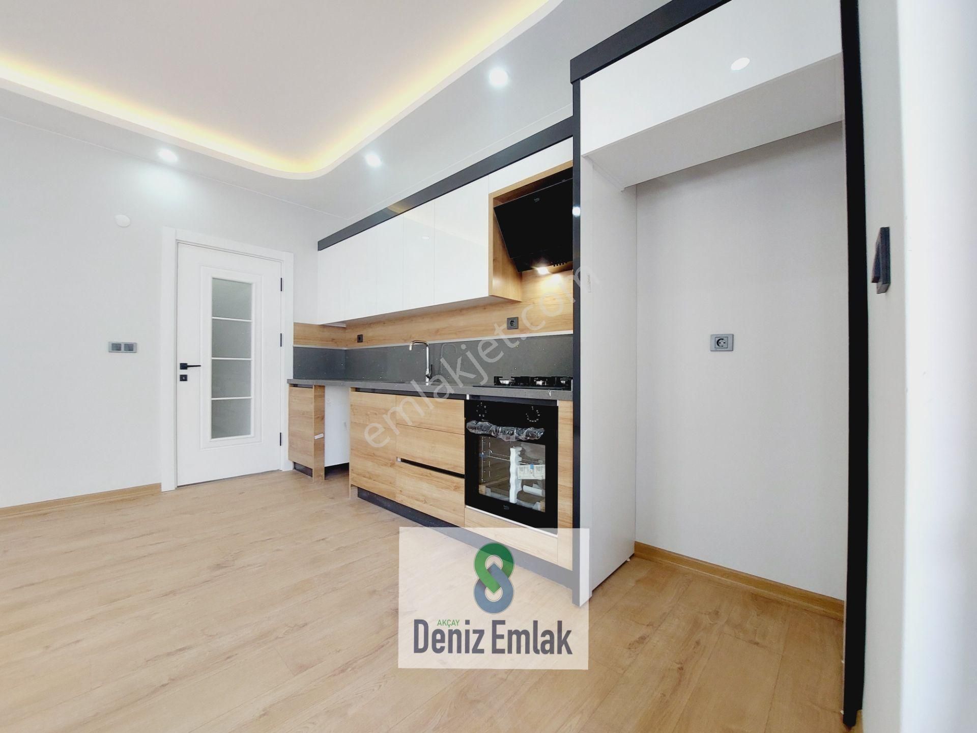Denizden Akçayda Yeni Binada Geniş Lüks Satılık 1+1 Daire. - Görsel 2