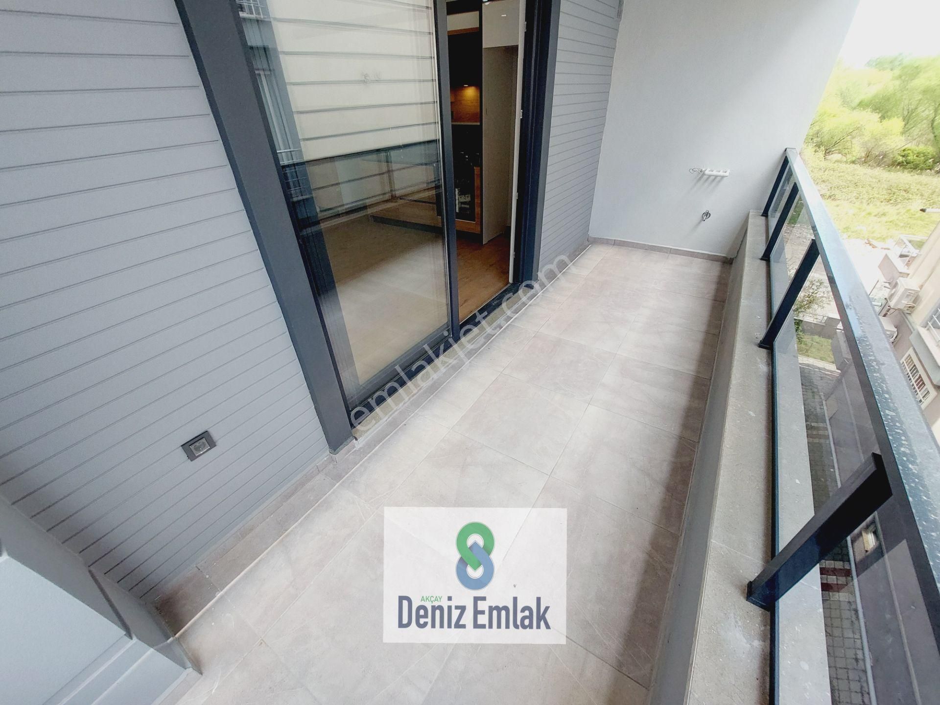Denizden Akçayda Yeni Binada Geniş Lüks Satılık 1+1 Daire. - Görsel 17
