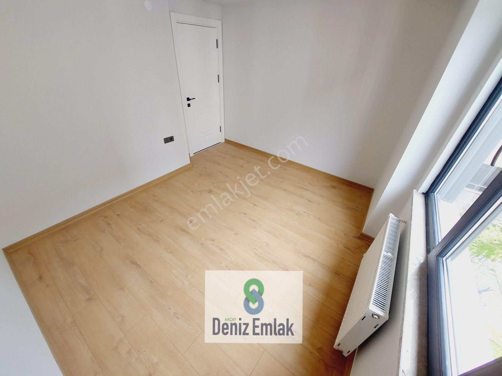 Denizden Akçayda Yeni Binada Geniş Lüks Satılık 1+1 Daire. - Görsel 21