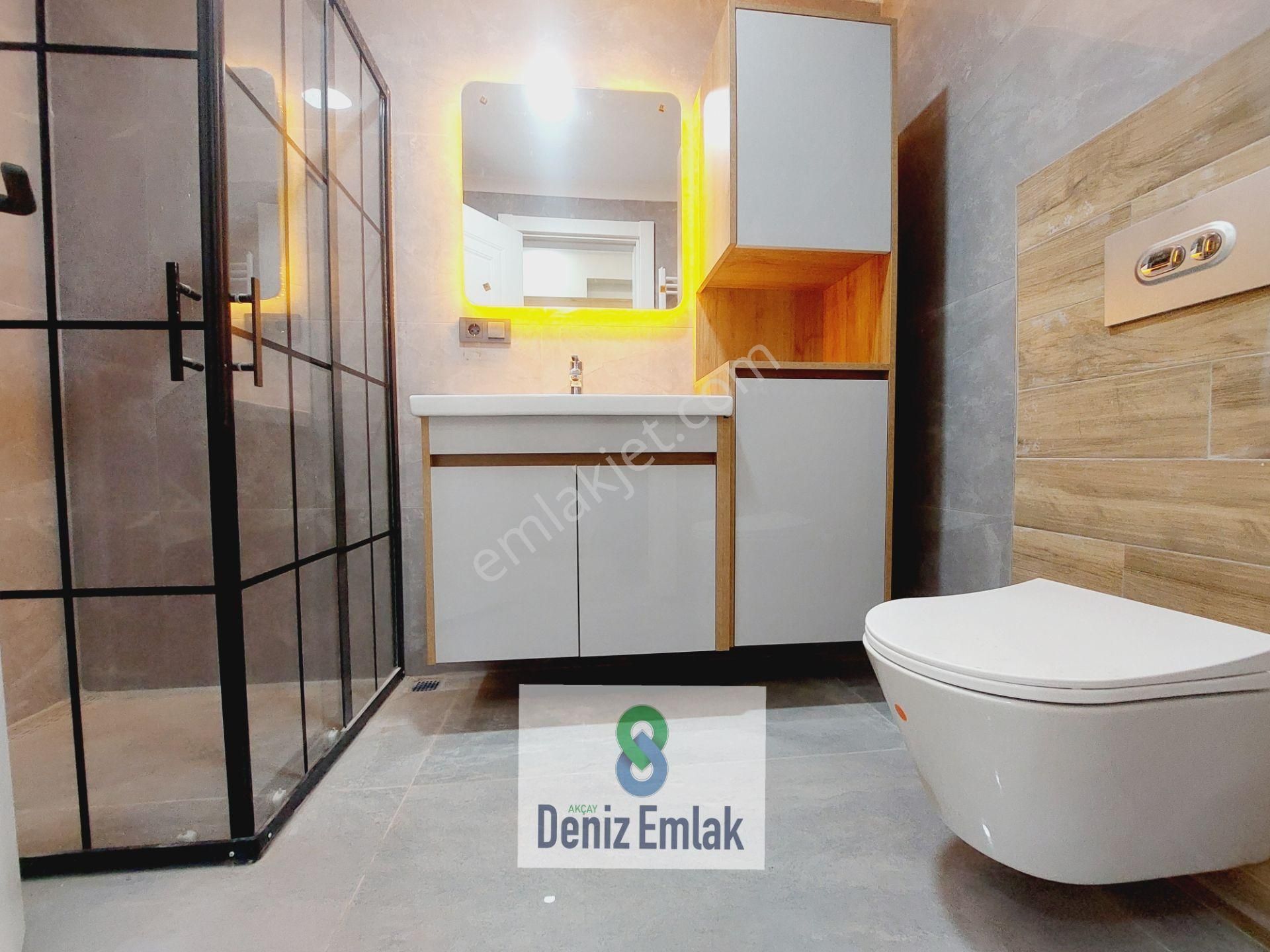 Denizden Akçayda Yeni Binada Geniş Lüks Satılık 1+1 Daire. - Görsel 6