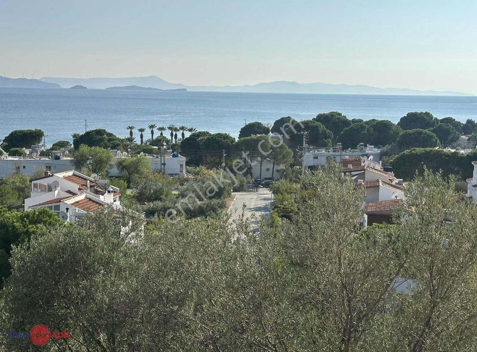 Çandarlı Sahile 150 M Mesafede Deniz Manzaralı Villa İmarlı Arsa - Görsel 8