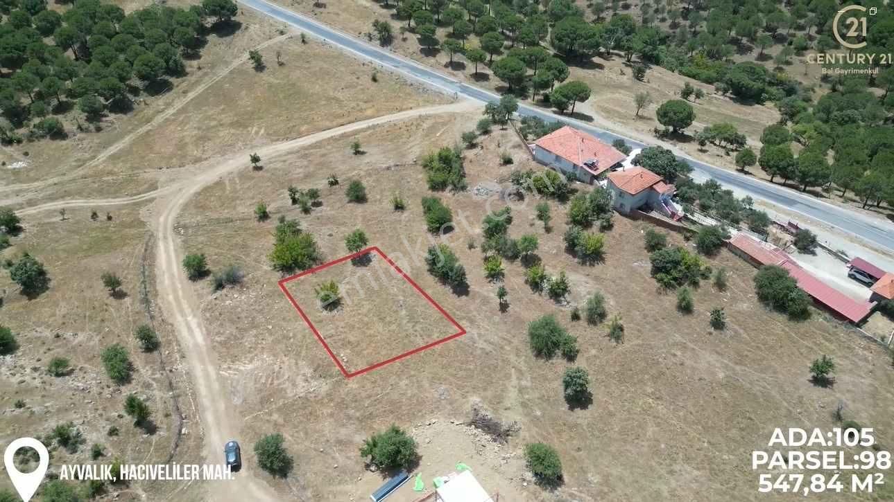 Ayvalık Hacıveliler'de Satılık 547 M² Projesi Hazır Arsa