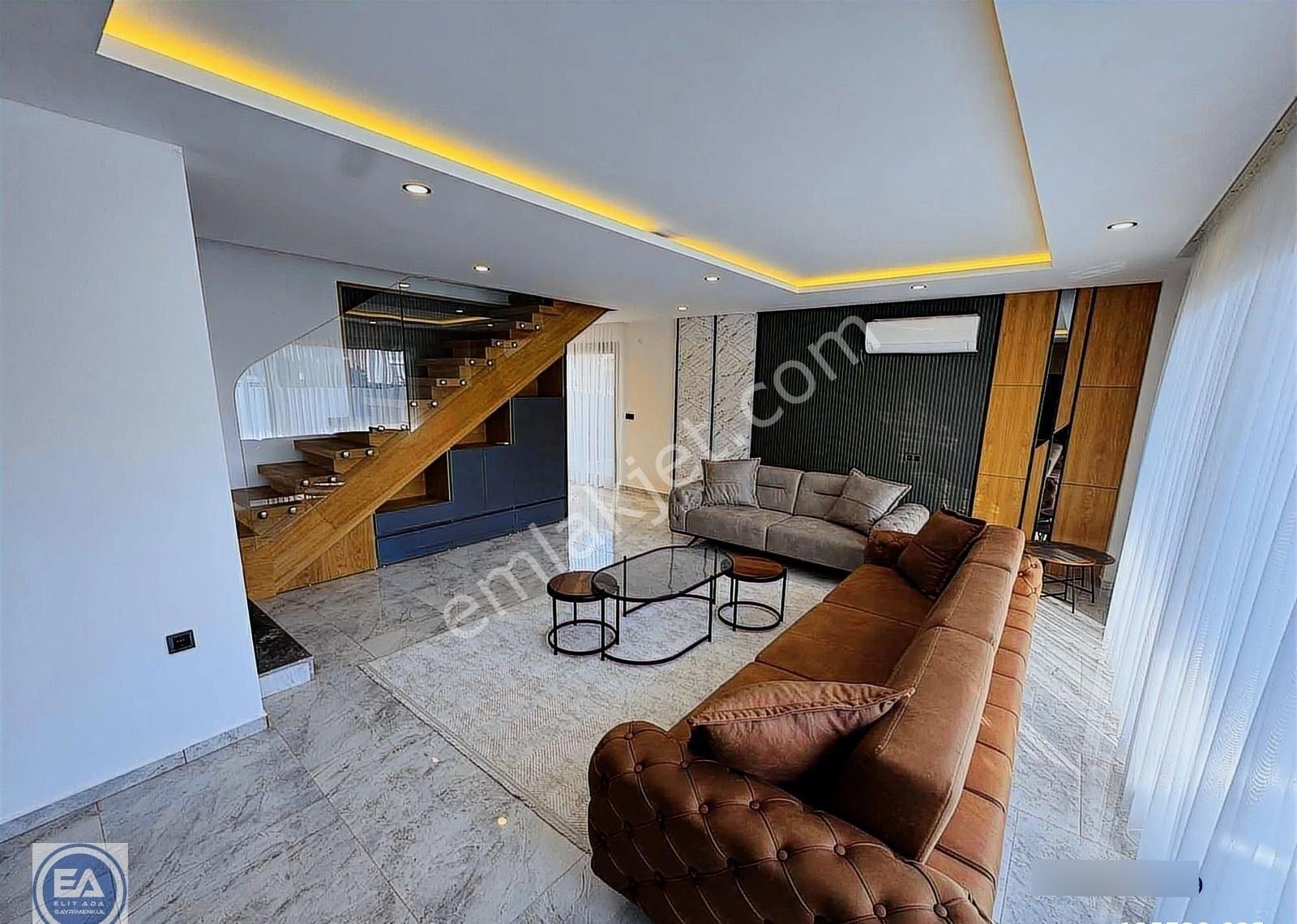 Kuşadası Davutlar Sahilinde Özel Havuzlu Denize Yakın 4+1 - Görsel 2