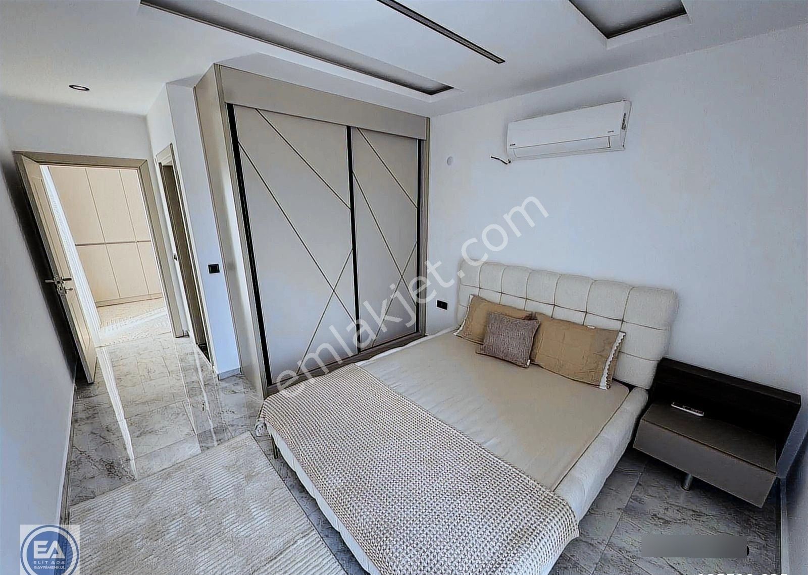 Kuşadası Davutlar Sahilinde Özel Havuzlu Denize Yakın 4+1 - Görsel 16