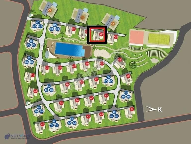 Bodrum Gündoğan Azure Sitesinde Bahçeli Ve Manzaralı 4+1 Villa - Görsel 17