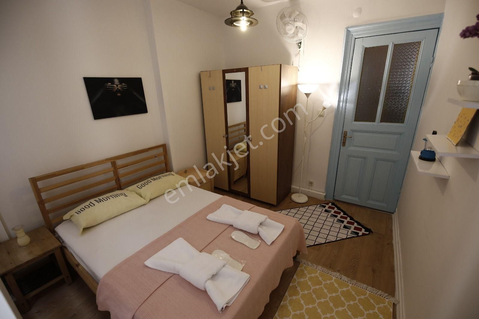 Beyoğlu Cihangir Firuzağada Kiralık Daire Full Eşyalı Yüksek Tavanlı 2+1 - Görsel 12
