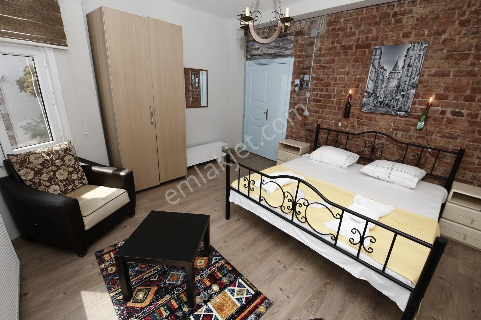 Beyoğlu Cihangir Firuzağada Kiralık Daire Full Eşyalı Yüksek Tavanlı 2+1 - Görsel 16