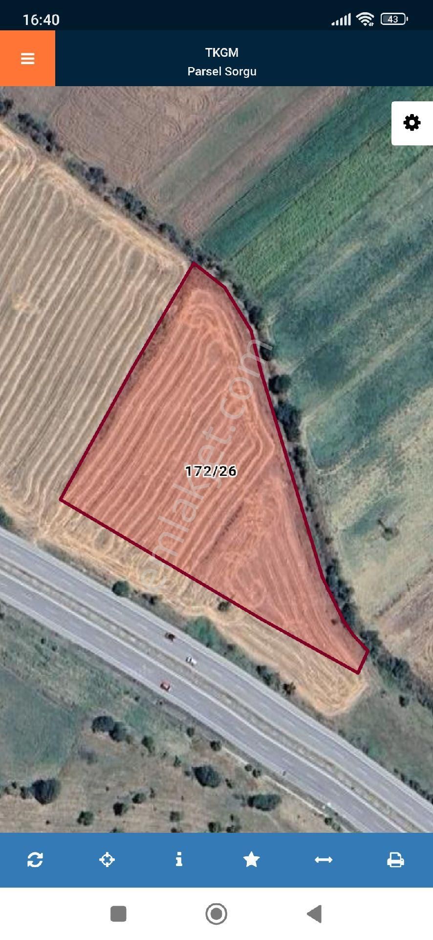 Tokat Erbaa Hacı Pazarı D.100 E Sıfır 3 Dönüm Arazi - Görsel 9