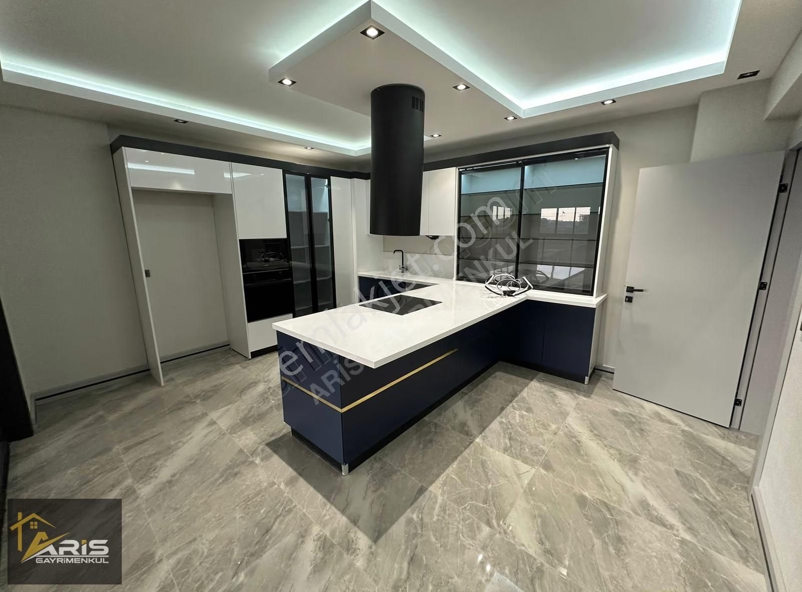 Aris'ten Büyüleyici Konsept! Yeni Bulvar Üzeri Ada Mutfak Şık4+1 - Görsel 17