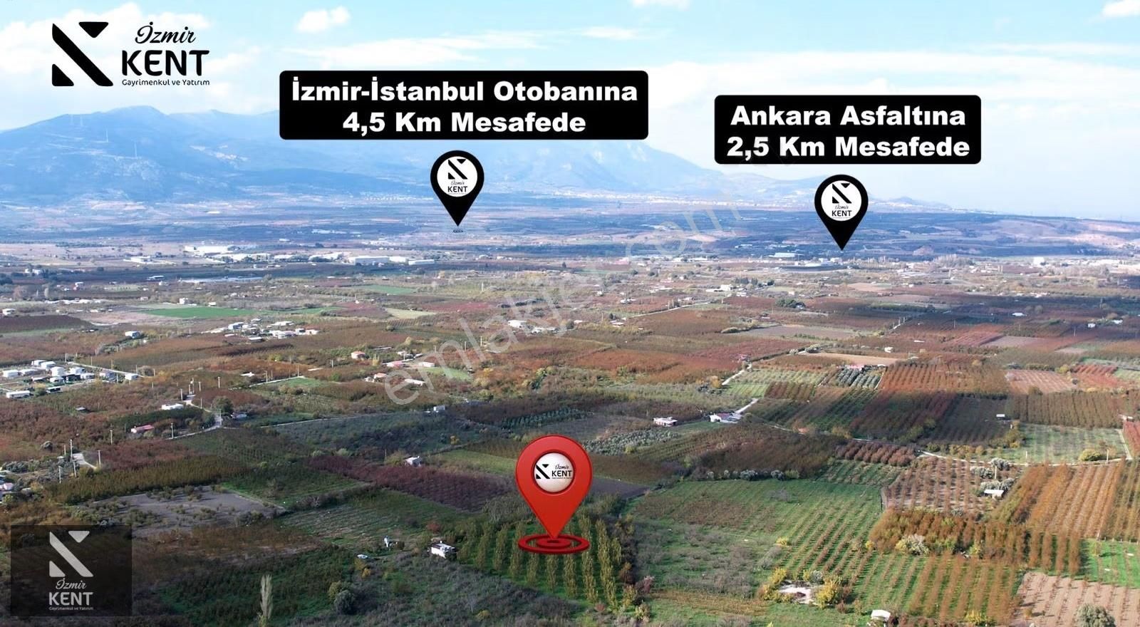 Kemalpaşa Ören Satılık 5630 M2 Bahçe Tek Tapu Elektrik Su Ev - Görsel 20