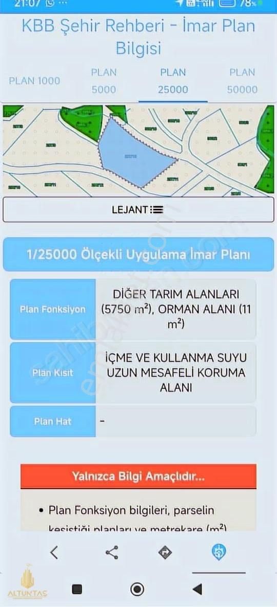 Altuntaş'tan Körfez Himmetli Köyünde Satılık 5761m² Tarla - Görsel 6