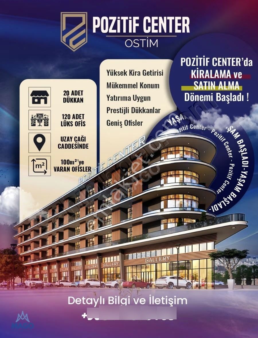 Ostim Pozitif Center De Kiralık Ofis&büro - Görsel 18