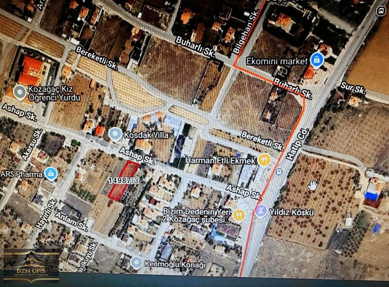 Meram Kozagaç Mah. İmarlı 1150 M2 Arsa Hatıp Cad. 200 Mt - Görsel 5