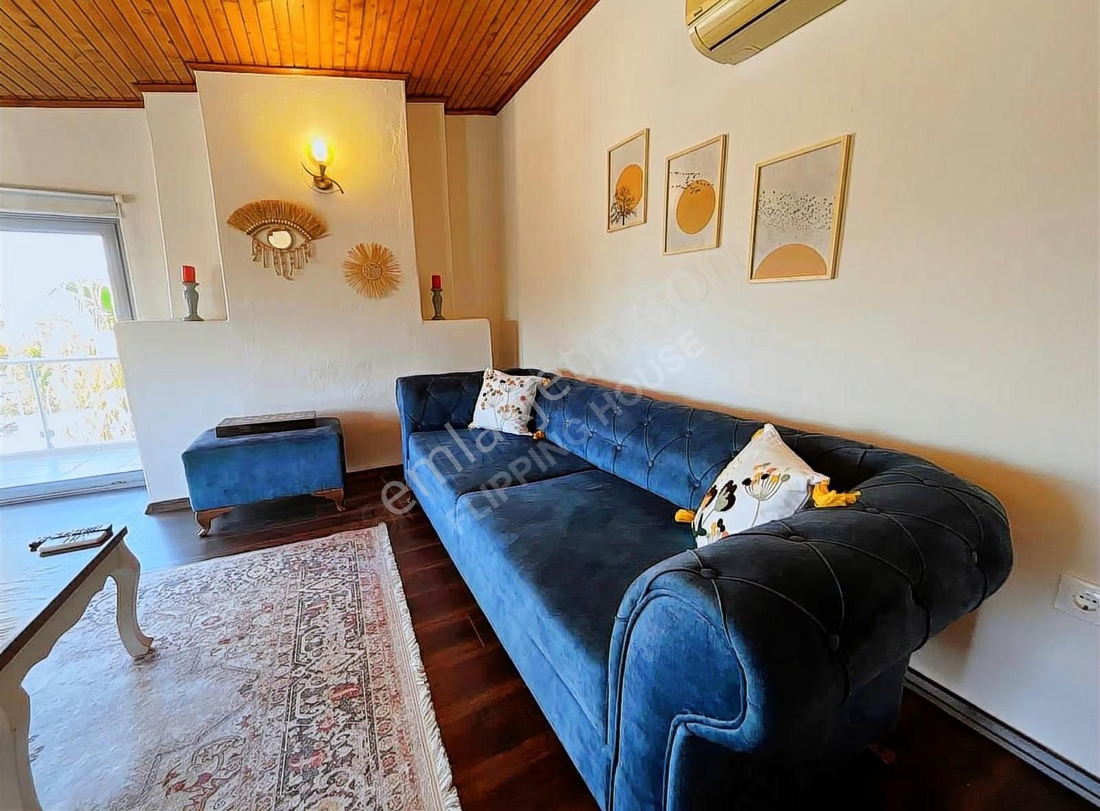 Fethiye'de Denize Sıfır Full Deniz Manzaralı 3+1 Eşyali Kiralik - Görsel 30