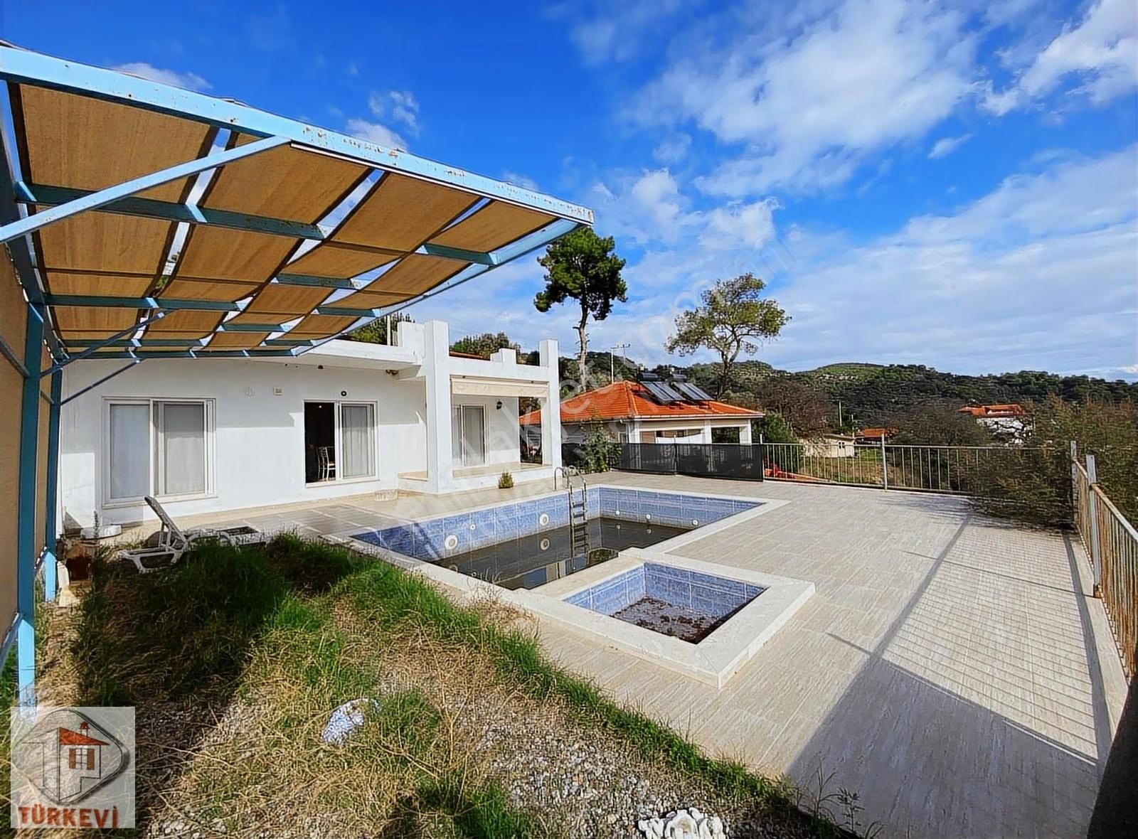 Çandır Köyünde Deniz Manzaralı Havuzlu Müstakil Kiralık Villa (kda36) - Görsel 6