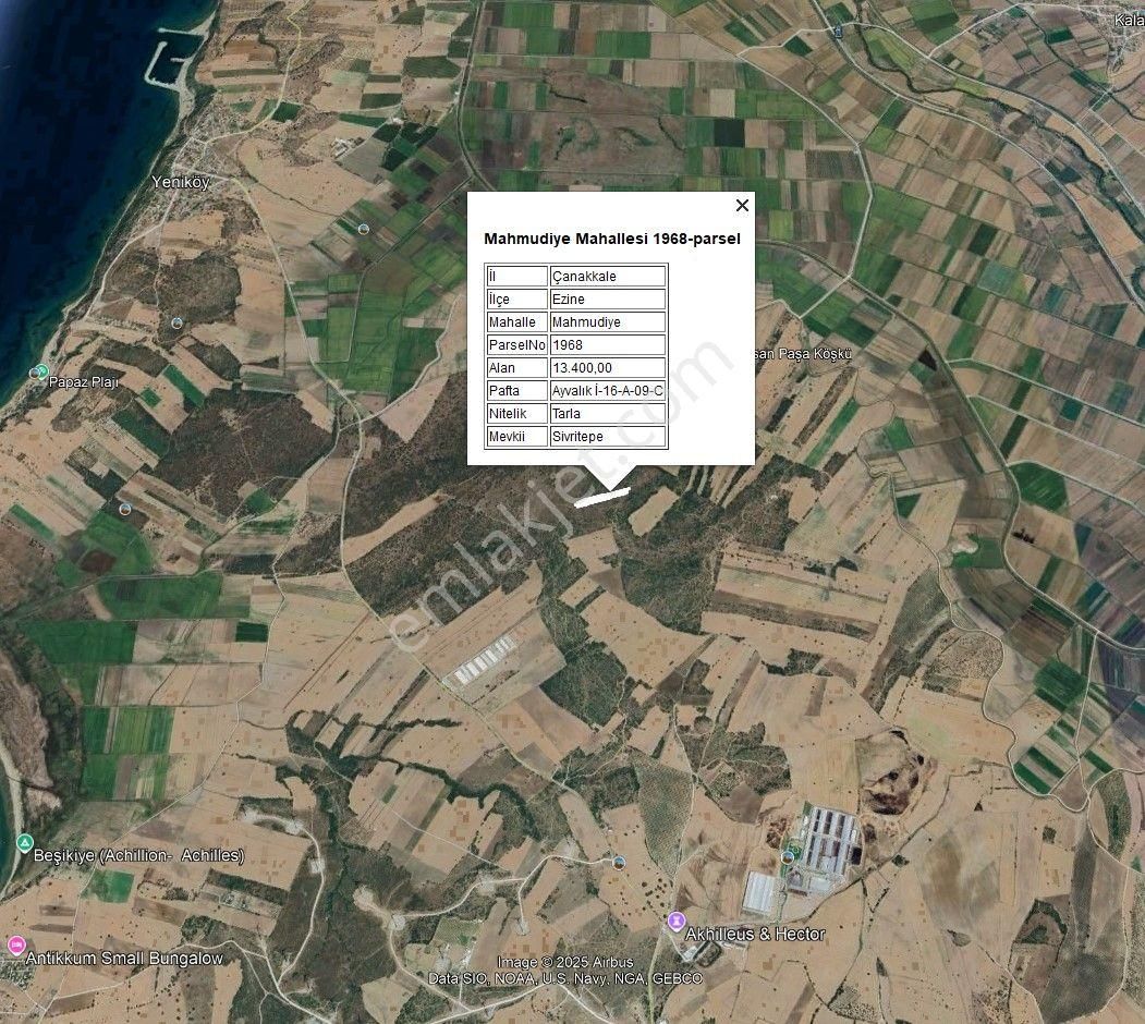 Yaşarsoy Gyo'dan Çanakkale Ezine Mahmudiye'de Uygun Tarla - Görsel 4