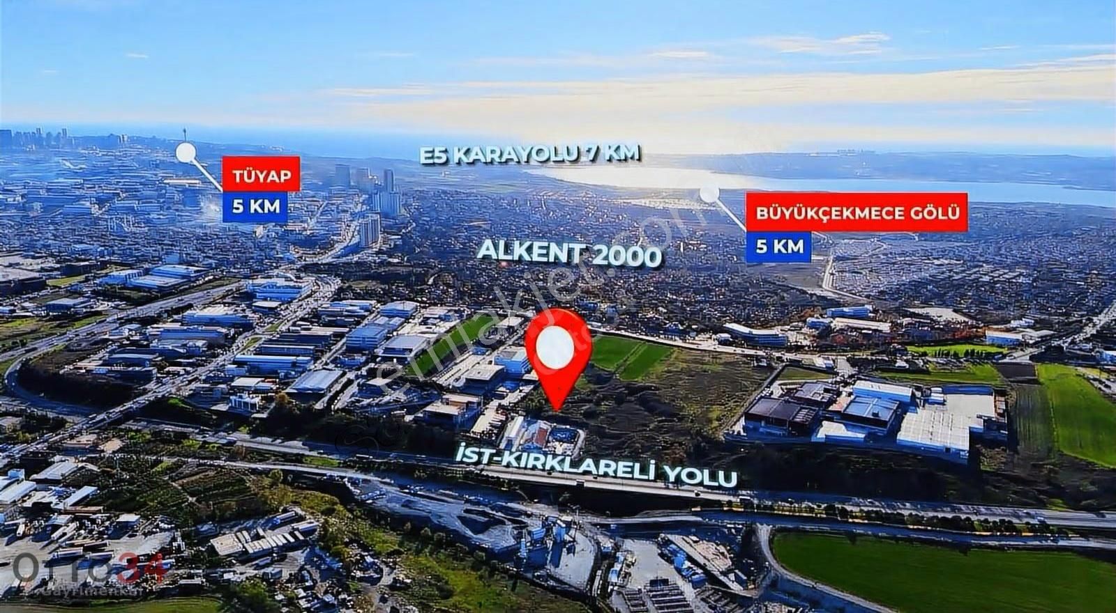 Otto34 'den Otoban Kenarı Satılık Ticari İmarlı 2.500 M² Arsa - Görsel 15