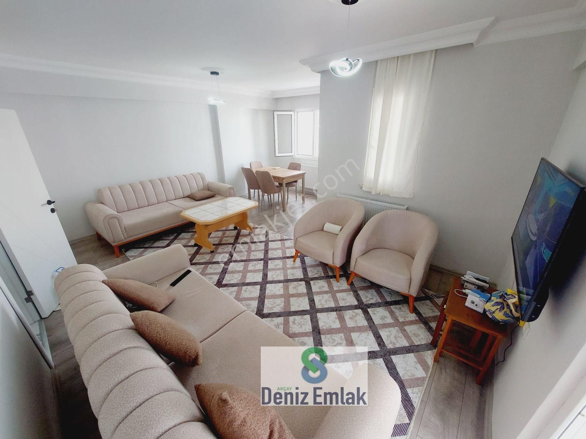 Denizden Akçayda Öncephe Doğalgazlı Arakat Eşyalı Satılık 2+1 Daire . - Görsel 9