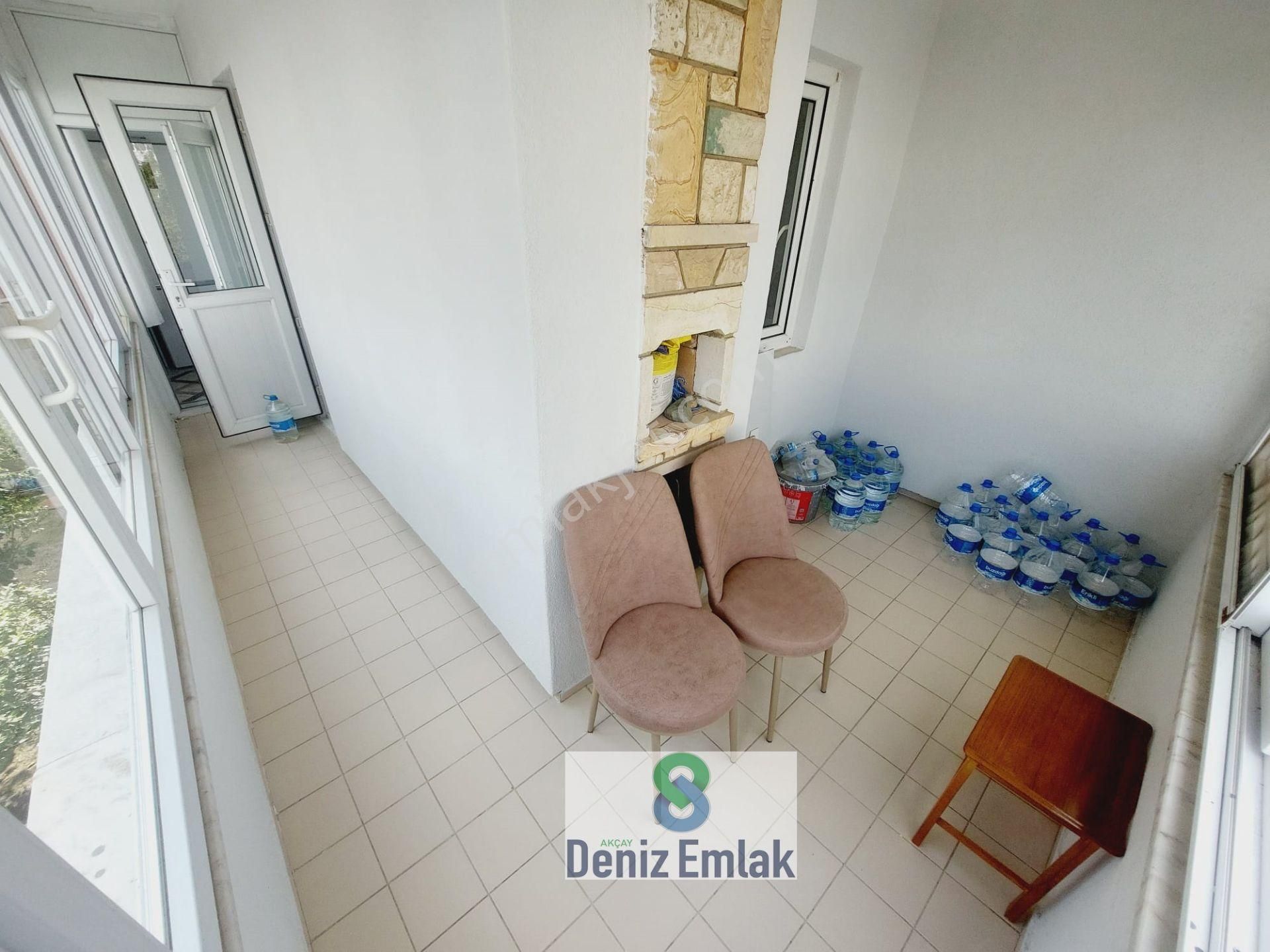 Denizden Akçayda Öncephe Doğalgazlı Arakat Eşyalı Satılık 2+1 Daire . - Görsel 12