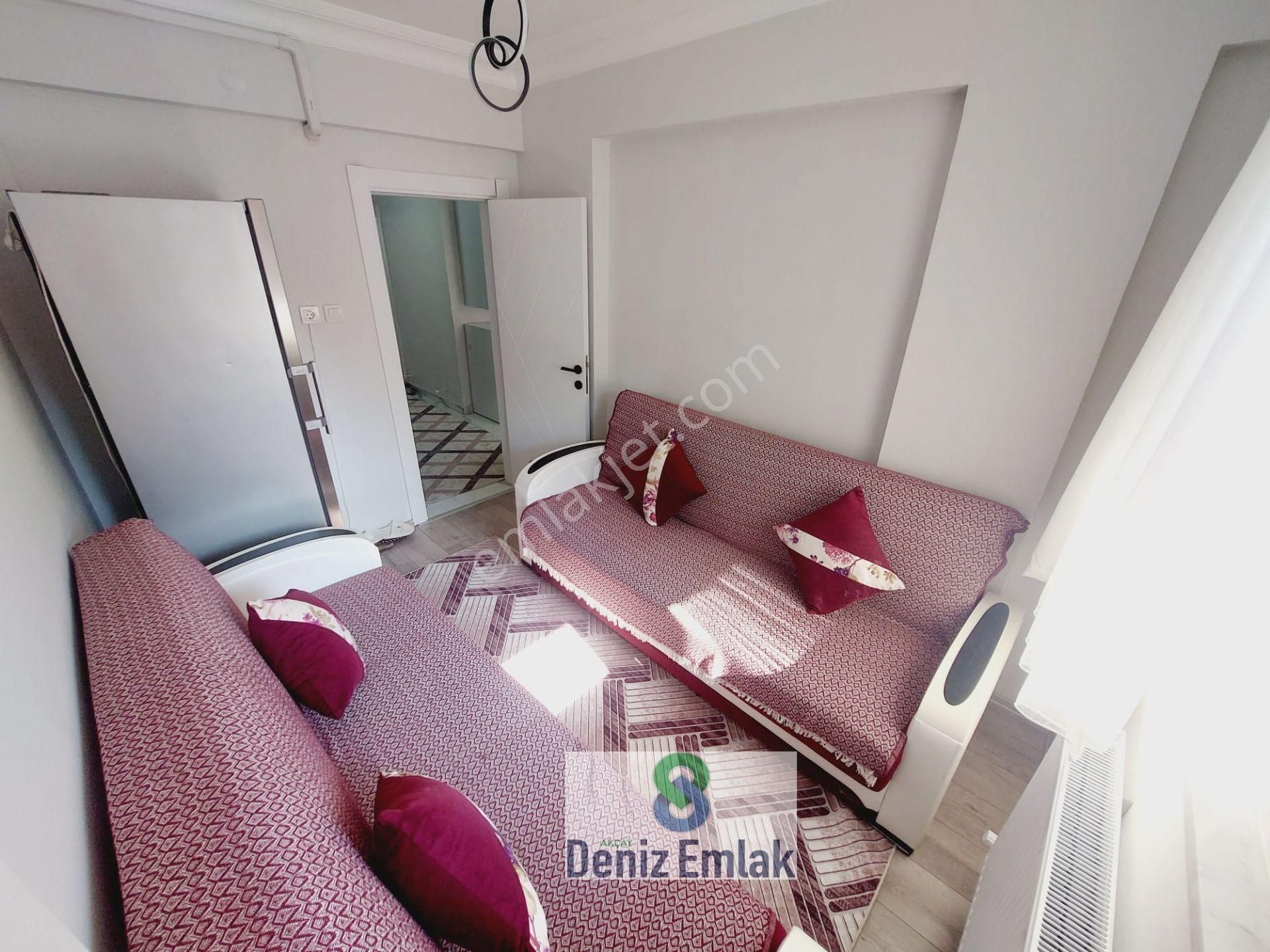 Denizden Akçayda Öncephe Doğalgazlı Arakat Eşyalı Satılık 2+1 Daire . - Görsel 4