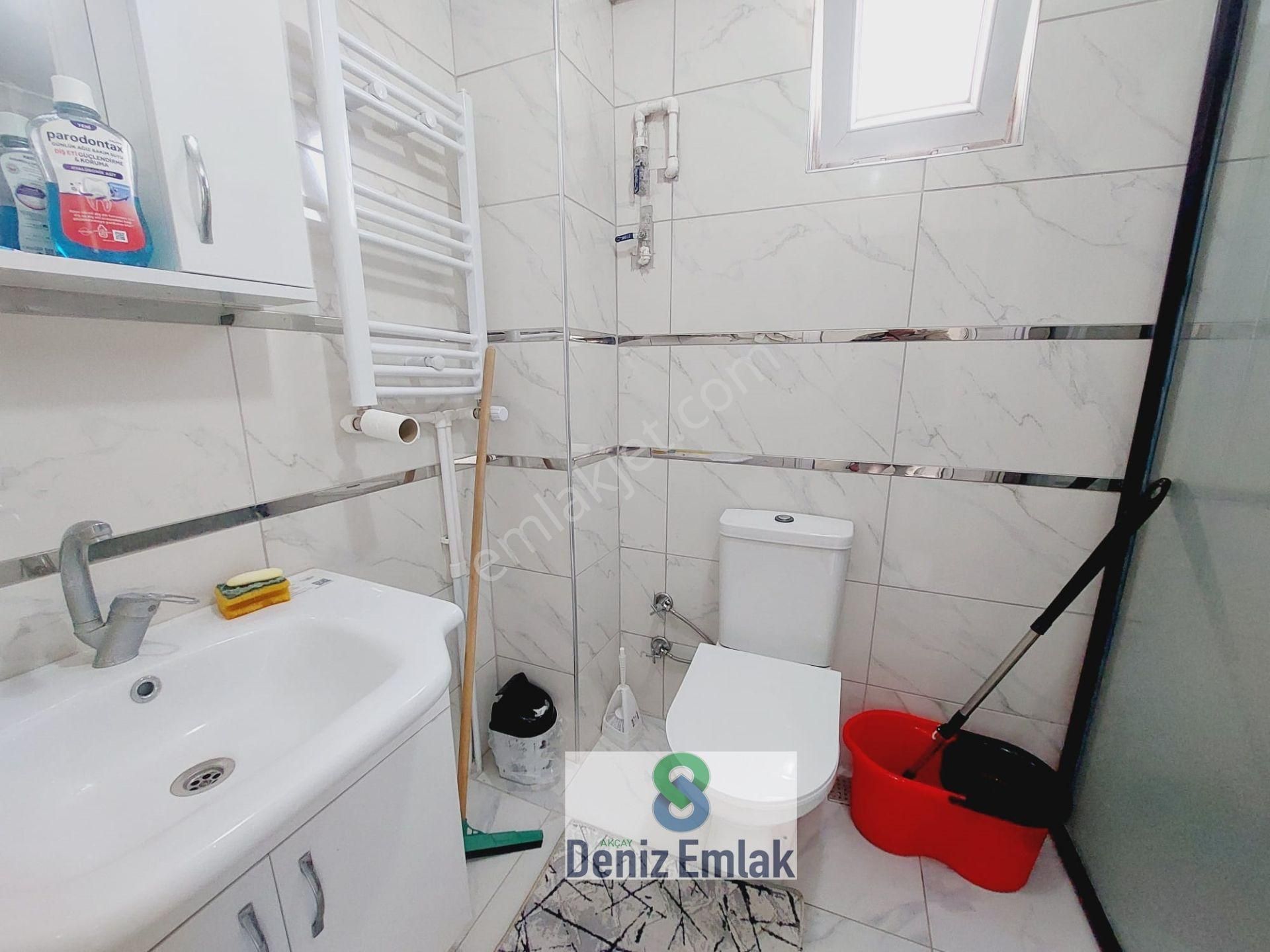 Denizden Akçayda Öncephe Doğalgazlı Arakat Eşyalı Satılık 2+1 Daire . - Görsel 17