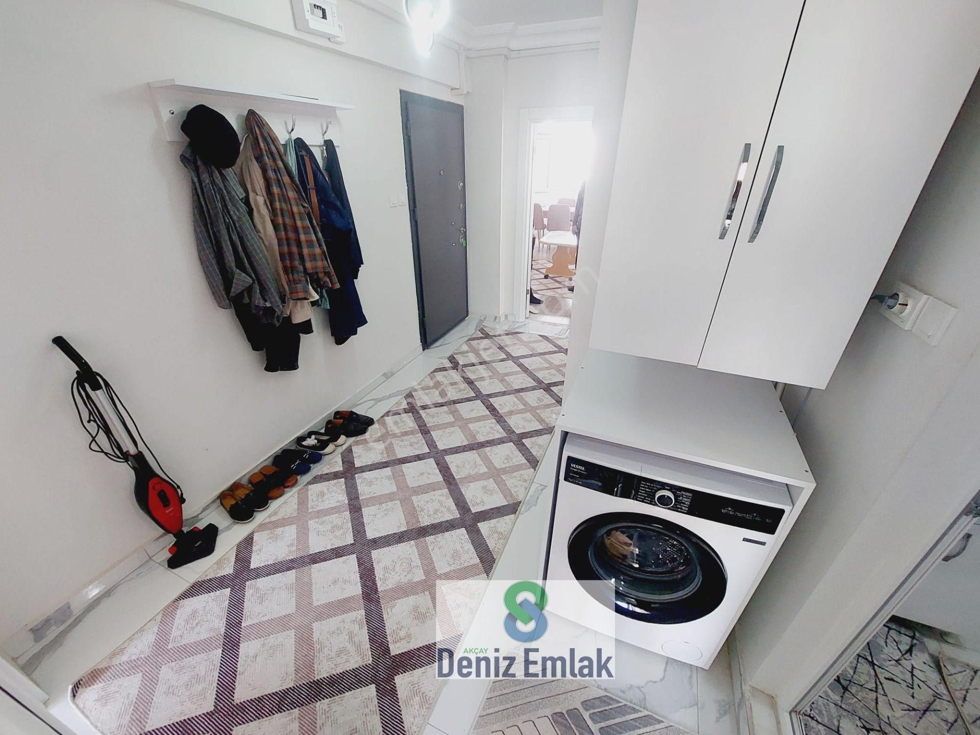 Denizden Akçayda Öncephe Doğalgazlı Arakat Eşyalı Satılık 2+1 Daire . - Görsel 3