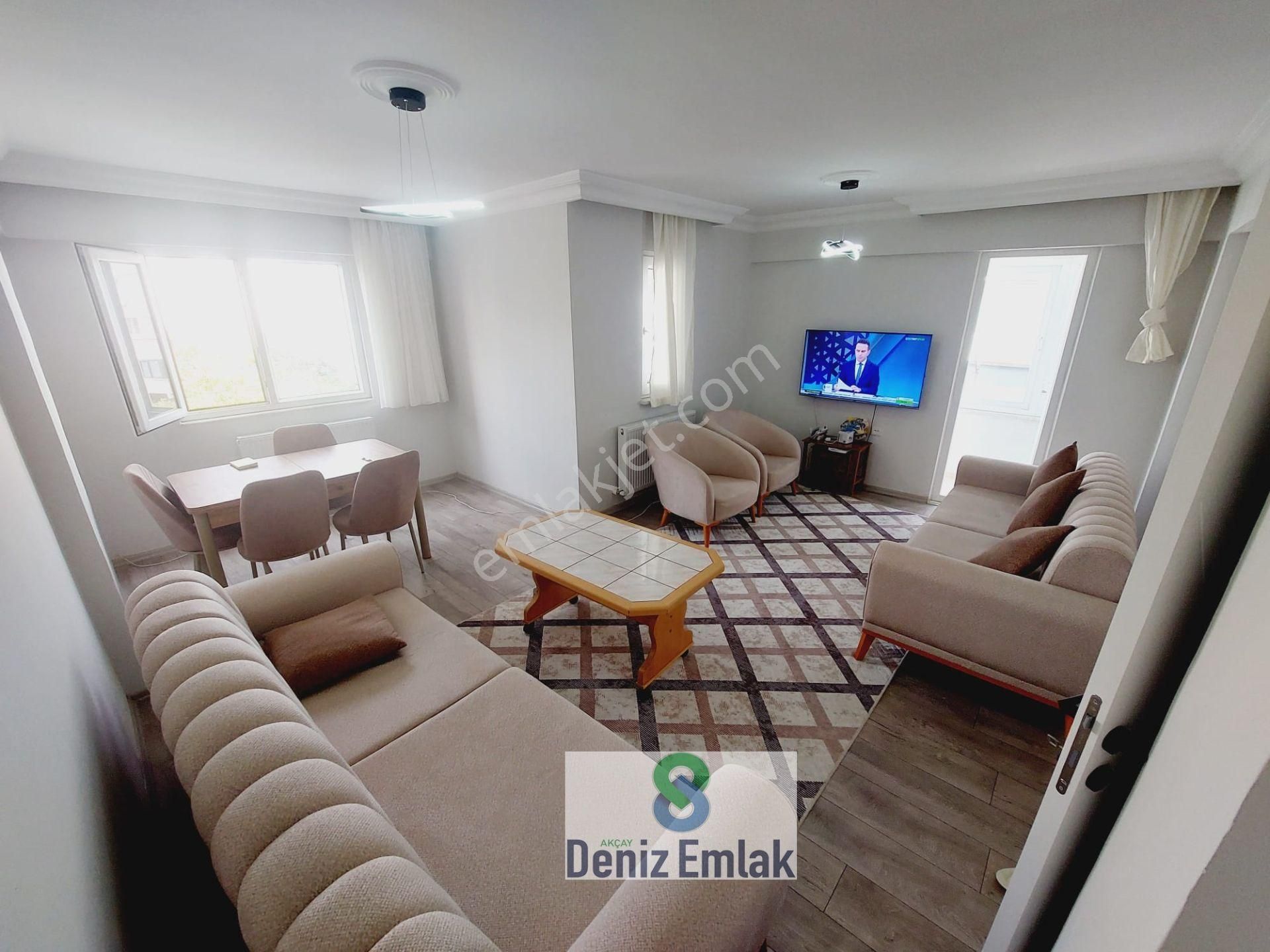 Denizden Akçayda Öncephe Doğalgazlı Arakat Eşyalı Satılık 2+1 Daire . - Görsel 2