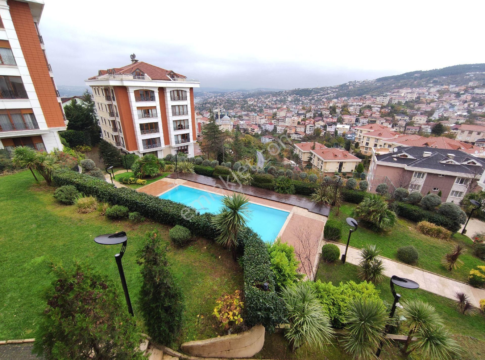 Beykoz Paşa Garden Deniz Manzaralı, Havuzlu, Balkonlu3+1 Kiralık - Görsel 24