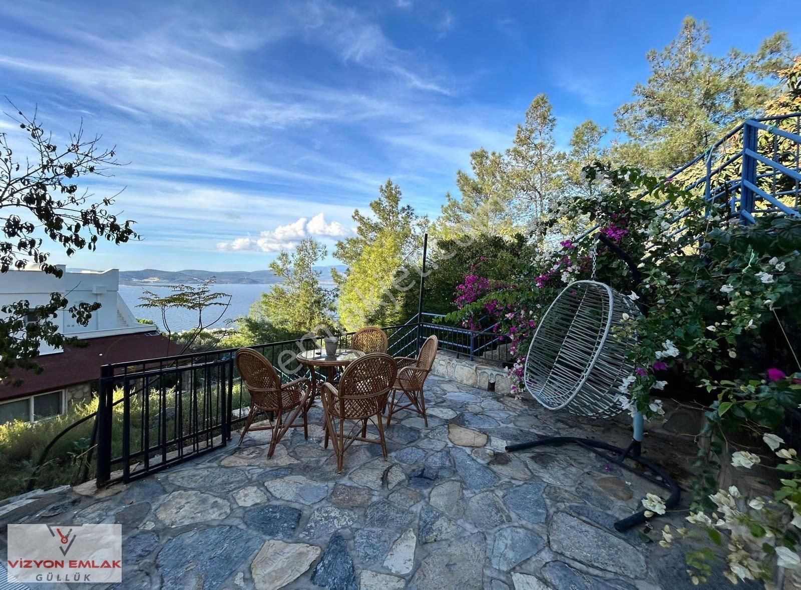 Milas Güllük Oba Sitesinde Full Deniz Manzaralı Satılık Villa - Görsel 6