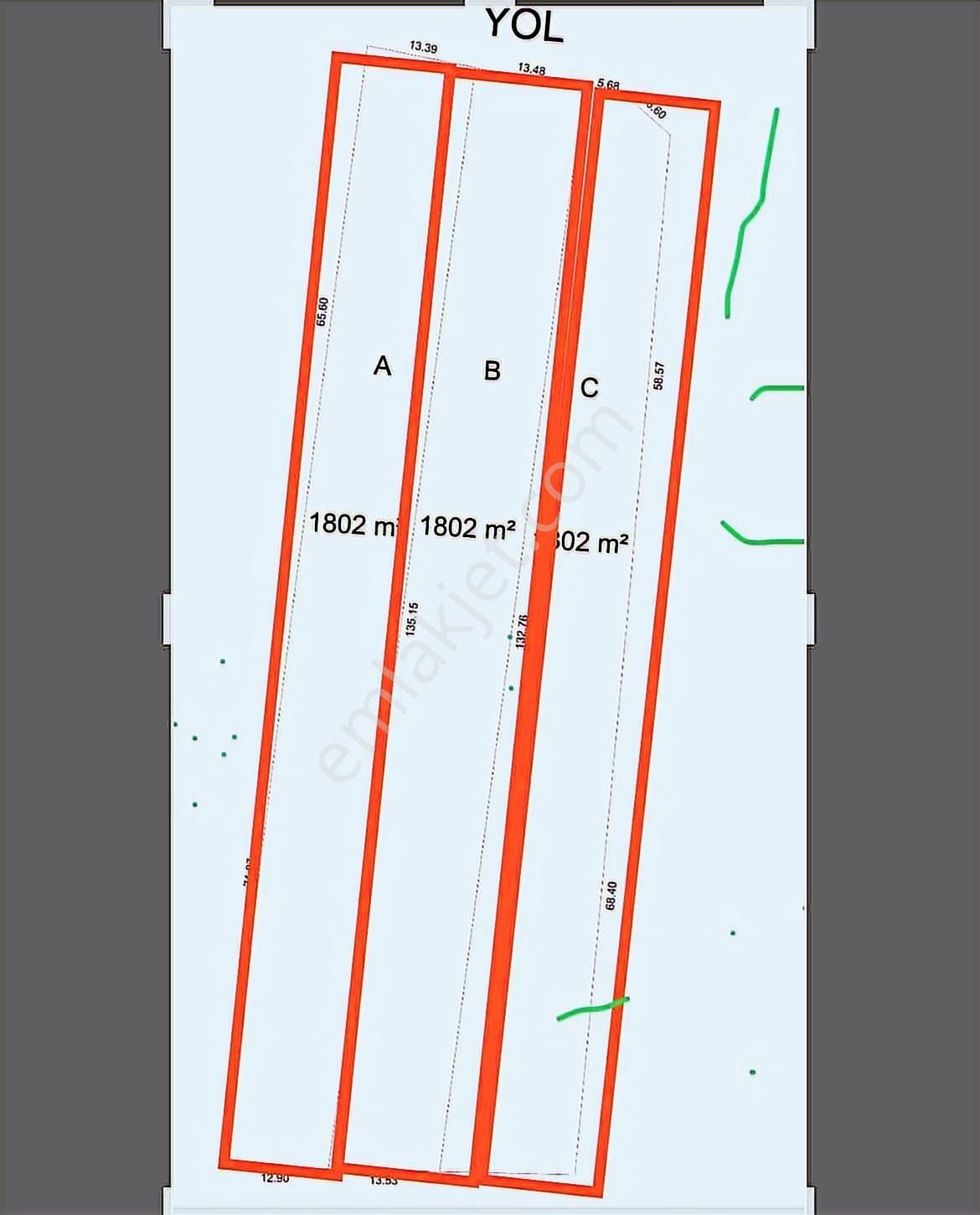 Sinan Emlaktan Hobi Bahçesine Uygun Asfalta Cephe Tarla - Görsel 5