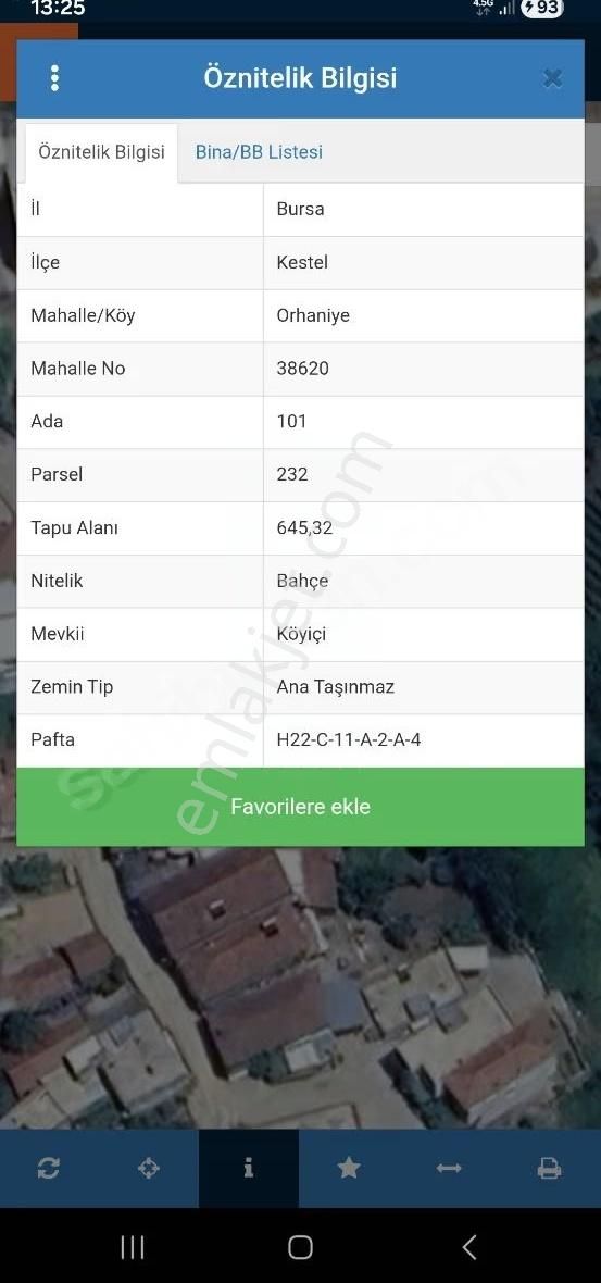 Kestel Orhaniyede 645 M2 Satılık İmarlı Arsa - Görsel 2