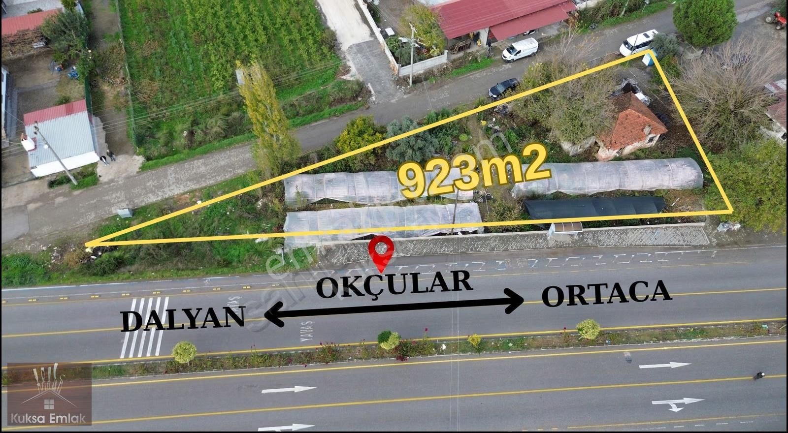 Okçular Mahallesinde Yatırımlık 923m2 Tarla - Görsel 16