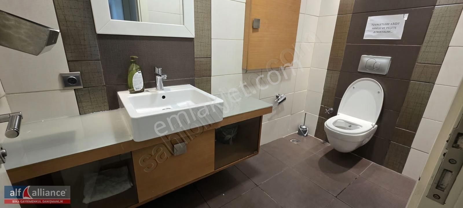 B.ekspres Polat İş Merkezi 450m² Eşyalı Kdv'li Ofis (6 Otopark) - Görsel 29