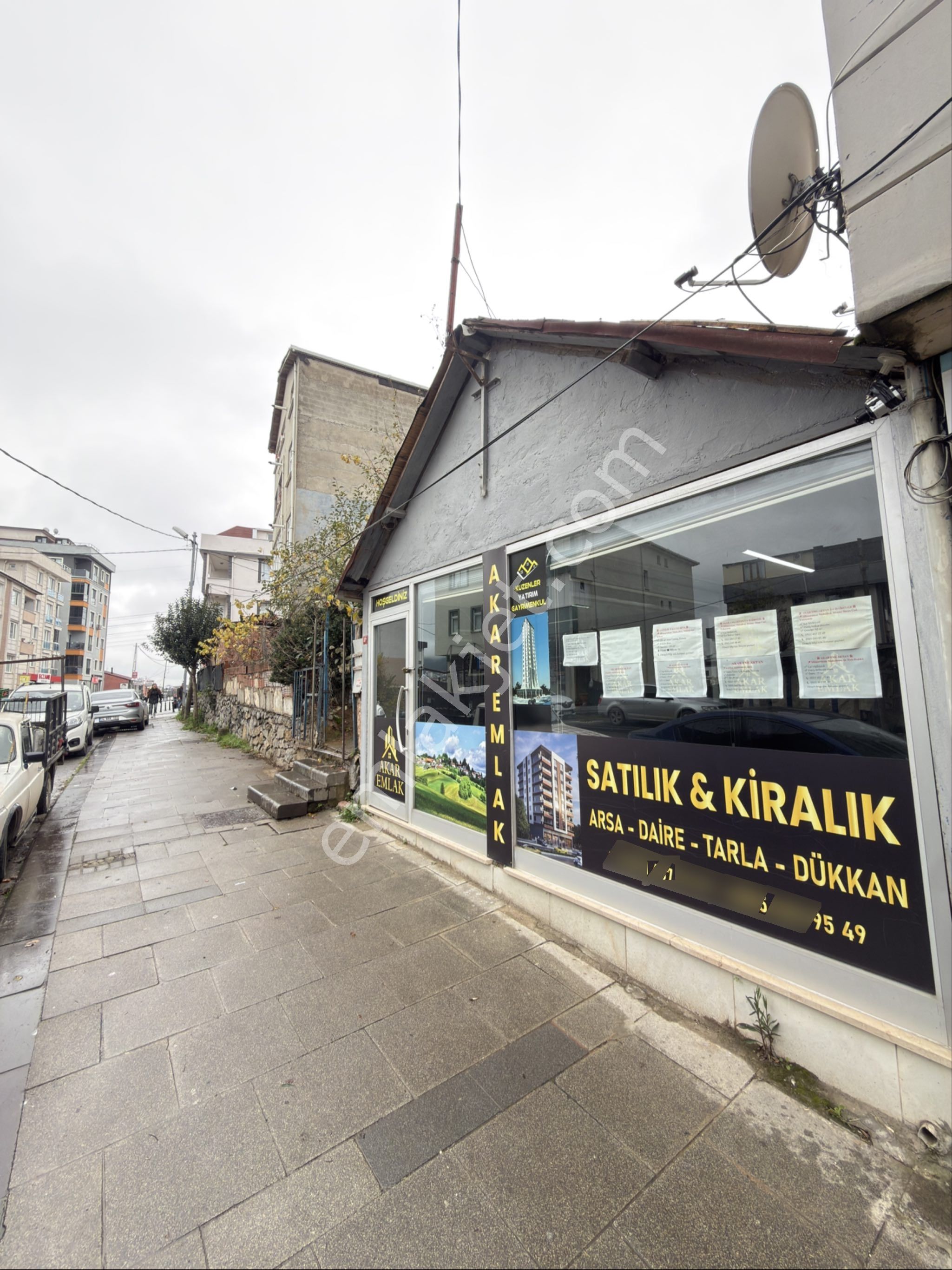 Mimar Sinan Caddesine Cephe 267m2 Değerlendirelebilir Yerimiz
