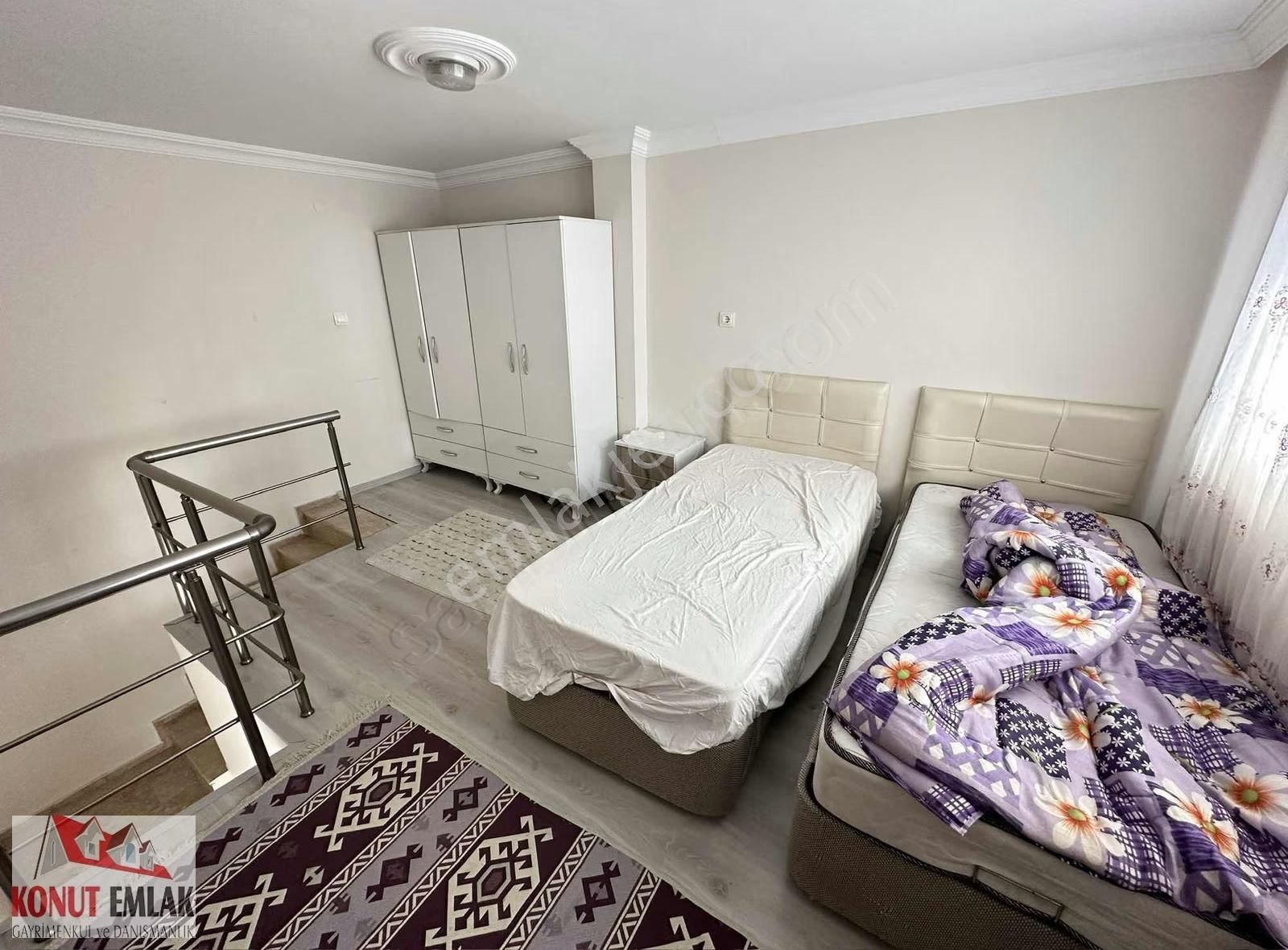 Konut Emlaktan İsabeylide Full Eşyalı 1+1 Dublex Kiralık Daire - Görsel 4