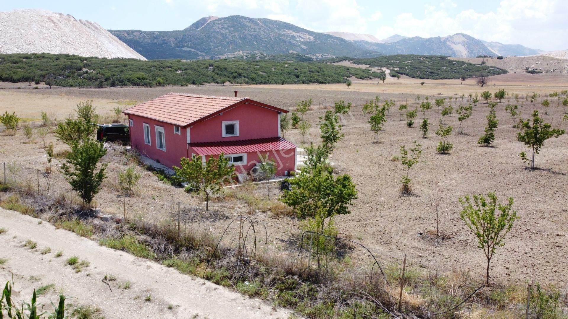 Ceviz , Badem Ağırlıklı, Meyva Ağaçları. İçinde Betonörme Yeni Evi Sulamasistemi Olan Fırsat Arsası - Görsel 8